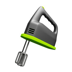 Mixer 3d illustration