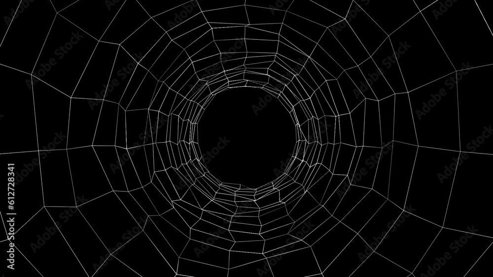 Poster points on an abstract backdrop. particle wave in a vector. network. digital architecture. massive da