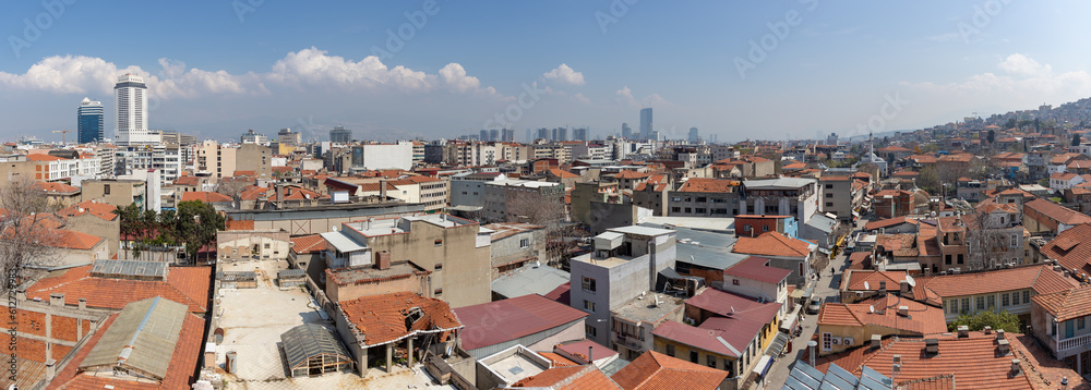 Sticker Izmir Roofs Panorama