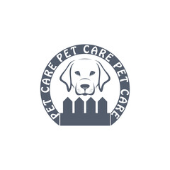 Pet care icon isolated on transparent background