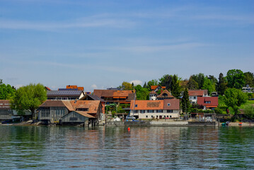 Fototapeta na wymiar Reichenau Island, Lake Constance, Germany