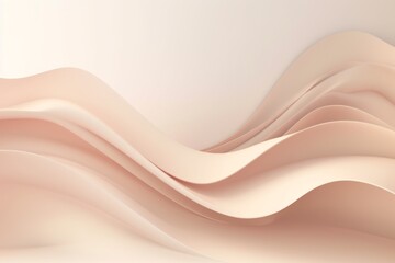 Minimalistic abstract gentle light beige background. Generative AI