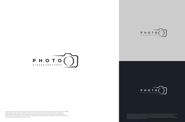 Photography Logo design Modern logomark icon template vector design