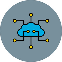Cloud Computing Icon