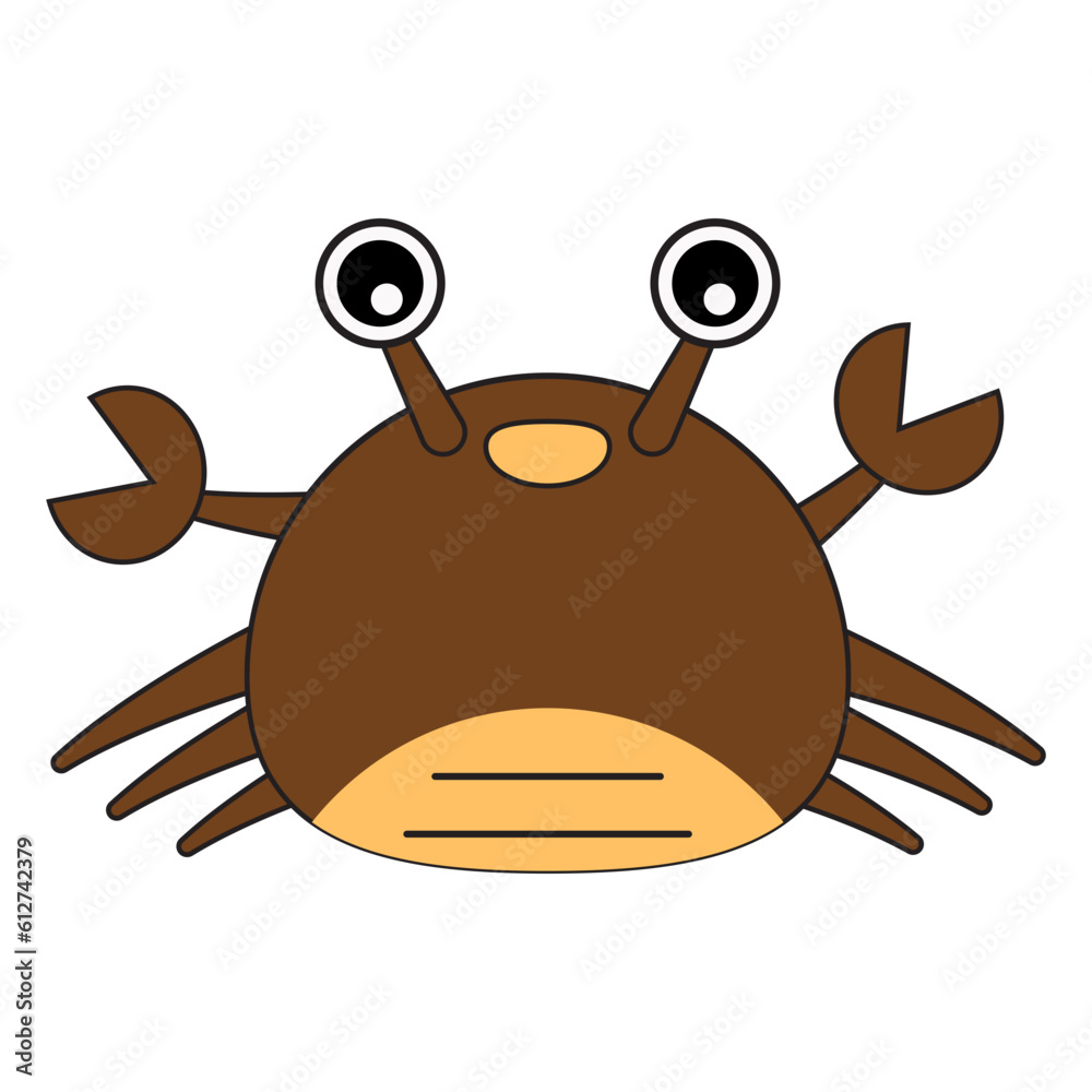 Poster Animal Crab Icon