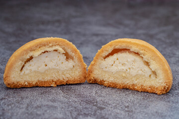 Home style Sweet curd cake , cookies .