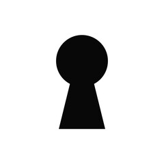 Key hole icon vector design trendy