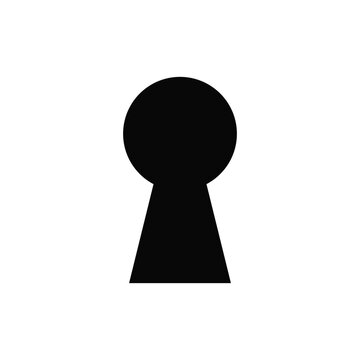 Key hole icon vector design trendy