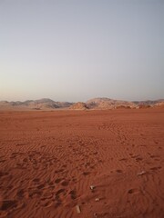 Fototapeta na wymiar Wadi rum desert