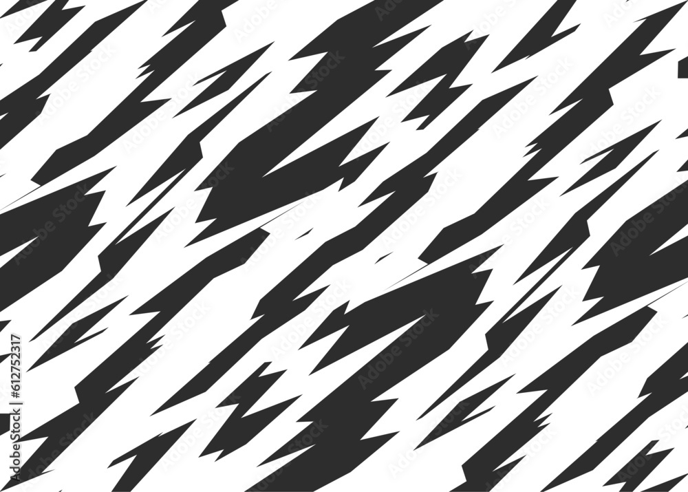 Poster abstract background with rough and jagged lines pattern