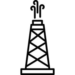 Oil Field Icon