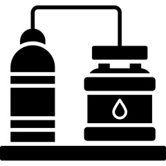 Oil Refinery Icon