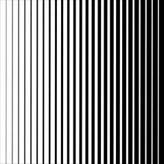 Halftone horizontal speed line abstract pattern. Vector halftone illusion.