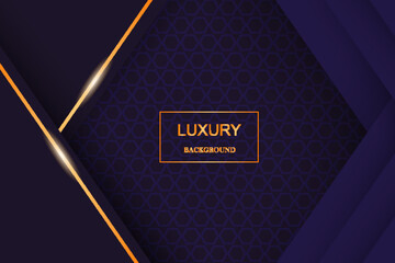 Luxury Gold Purple Background Design