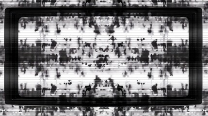 Static noise pattern transparent overlay. Vintage grunge analog pixel glitch damage background texture, generative AI