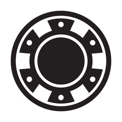 casino chip icon