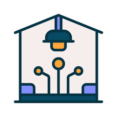 smart home icon for your website, mobile, presentation, and logo design.