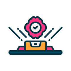 hologram icon for your website, mobile, presentation, and logo design.