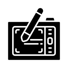 drawing tablet icon for your website, mobile, presentation, and logo design.