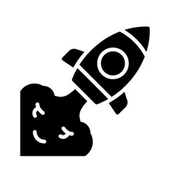 rocket icon for your website, mobile, presentation, and logo design.
