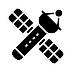 satellite icon for your website, mobile, presentation, and logo design.
