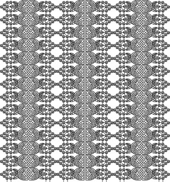 ethnic montage pattern made of lines and pattern