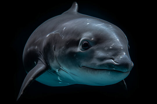 portrait vaquita (Phocoena sinus)