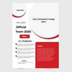 Creative corporate
flyer design .