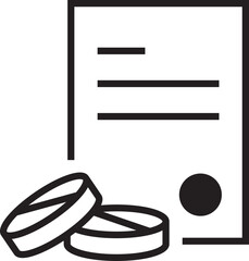 Pill pharmacy medicine icon. Health care tablet antibiotic sign. Medical pills symbol.