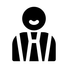 employee icon for your website, mobile, presentation, and logo design.