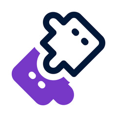 puzzle icon for your website, mobile, presentation, and logo design.