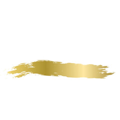 Abstract gold brush strokes