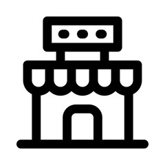 shop icon for your website, mobile, presentation, and logo design.