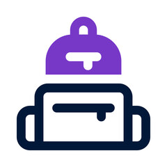 bag icon for your website, mobile, presentation, and logo design.