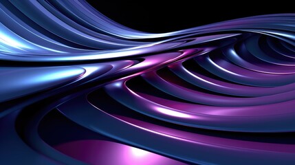 abstract purple background, 3D Abstract High Tech Background - generative AI