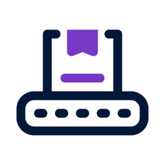 conveyor belt icon for your website, mobile, presentation, and logo design.