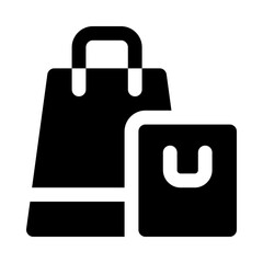 shopping bag icon for your website, mobile, presentation, and logo design.