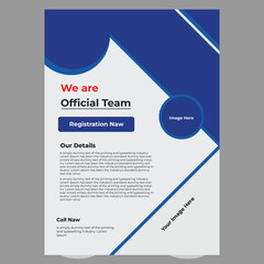 Creative corporate
flyer design .