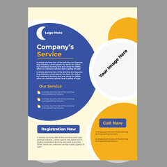 Creative corporate
flyer design .