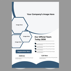 Creative corporate
flyer design .