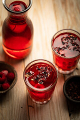 bissap boisson fraîche infusion de fleurs d'hibiscus