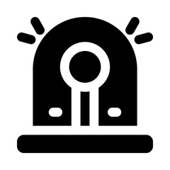 siren icon for your website, mobile, presentation, and logo design.