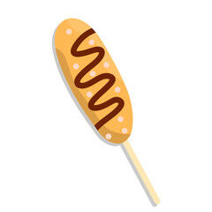 CornDog Clipart.food illustration