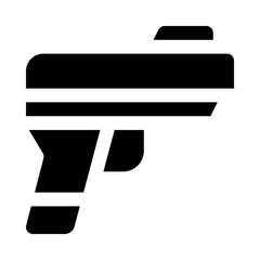 gun icon for your website, mobile, presentation, and logo design.