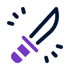 knife icon for your website, mobile, presentation, and logo design.