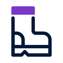 boot icon for your website, mobile, presentation, and logo design.