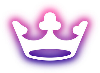 Collection of crown neon