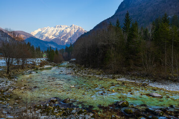Landscape in Triglavski national park, Slovenia