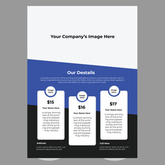 Creative corporate
flyer design .