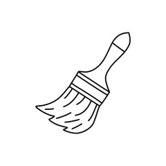 Obraz premium Sketch doodle Paint Brush Vector